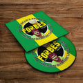 Norwich Forbes - Football Coaster - Square Or Circle, alternate view