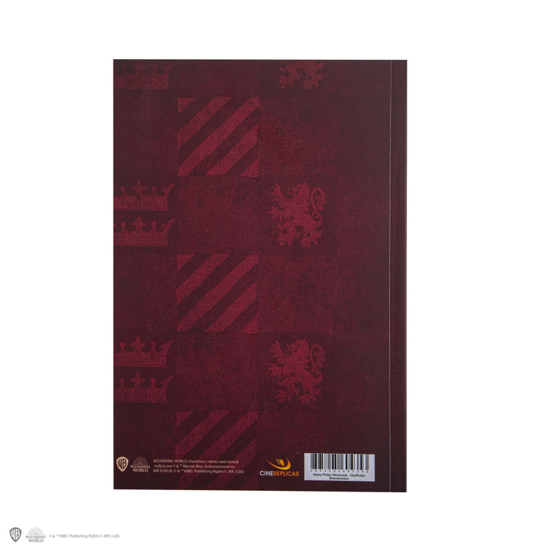 Harry Potter Gryffindor Lined Notebook