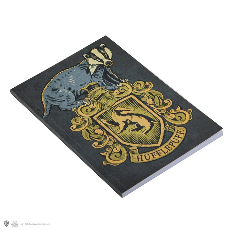 Hufflepuff Notebook, side angle