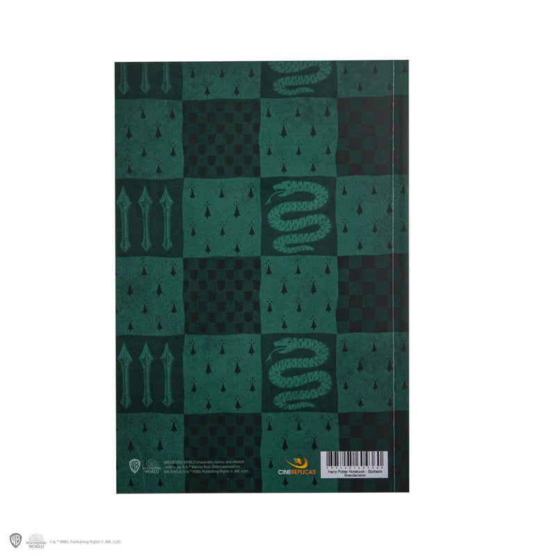 Harry Potter Slytherin Notebook, size reference