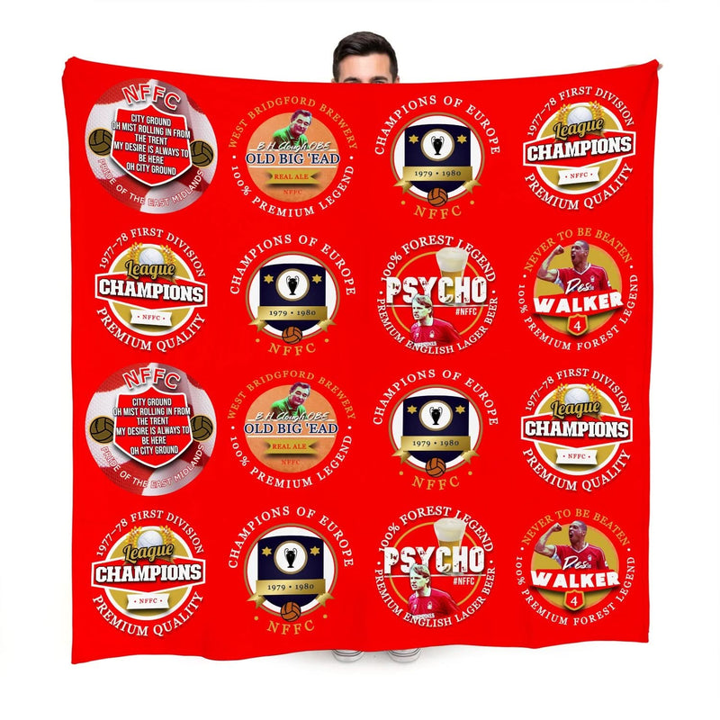 Nottingham - Football Legends - Fleece collectible from https://britishmade.gifts/