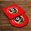 Nottingham European Cup - Football Coaster - Square Or Circle, alternate view
