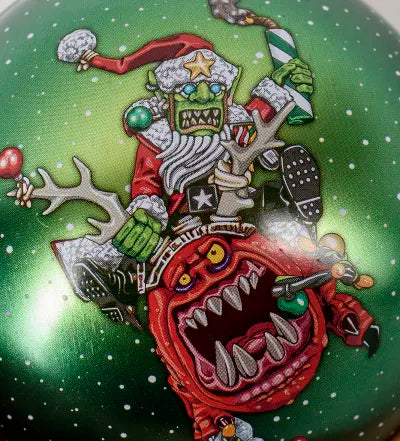 Warhammer 40,000: Novelty Red Gobbo & Squig Bauble With Pin Badge