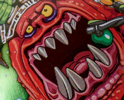 Warhammer 40,000: Novelty Red Gobbo & Squig Bauble With Pin Badge