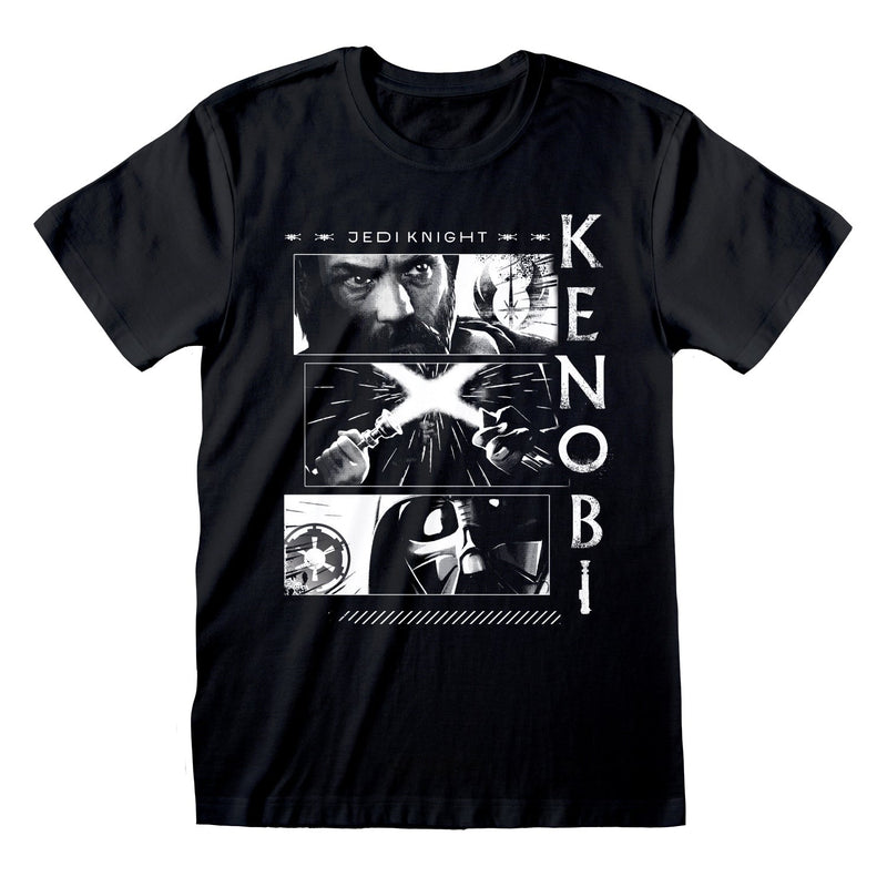 Star Wars: Obi Wan Kenobi vs. Vader T-Shirt collectible from Heroes Inc Dropship