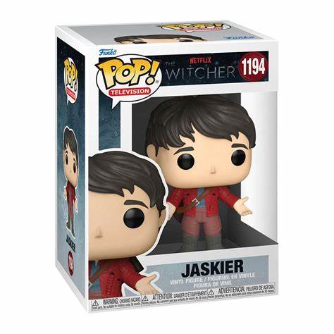 Funko Jaskier The Witcher POP! TV Vinyl Figure Red Outfit