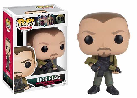 Rick Flag Suicide Squad Movies Funko POP! Vinyl Figure