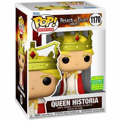 Queen Historia Attack on Titan Funko POP! Vinyl Figure collectible from Pavilion Vendor