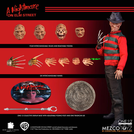 A Nightmare on Elm Street Freddy Krueger One:12 Collective Action Figure