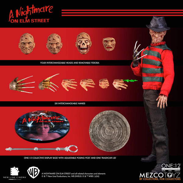 A Nightmare on Elm Street Freddy Krueger One:12 Collective Action Figure