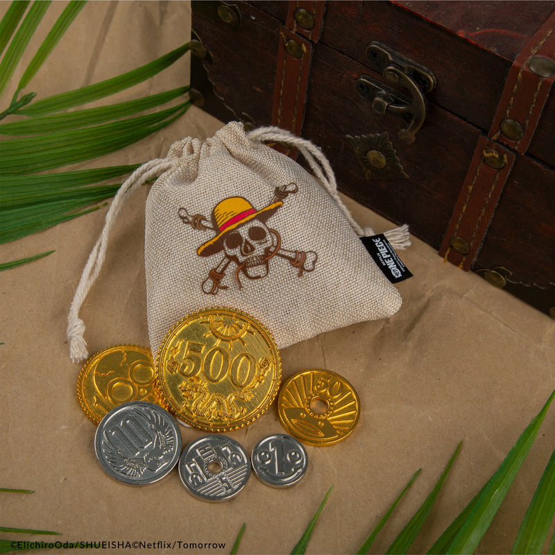 One Piece Nami Bandana and Berry Coin Set, side angle