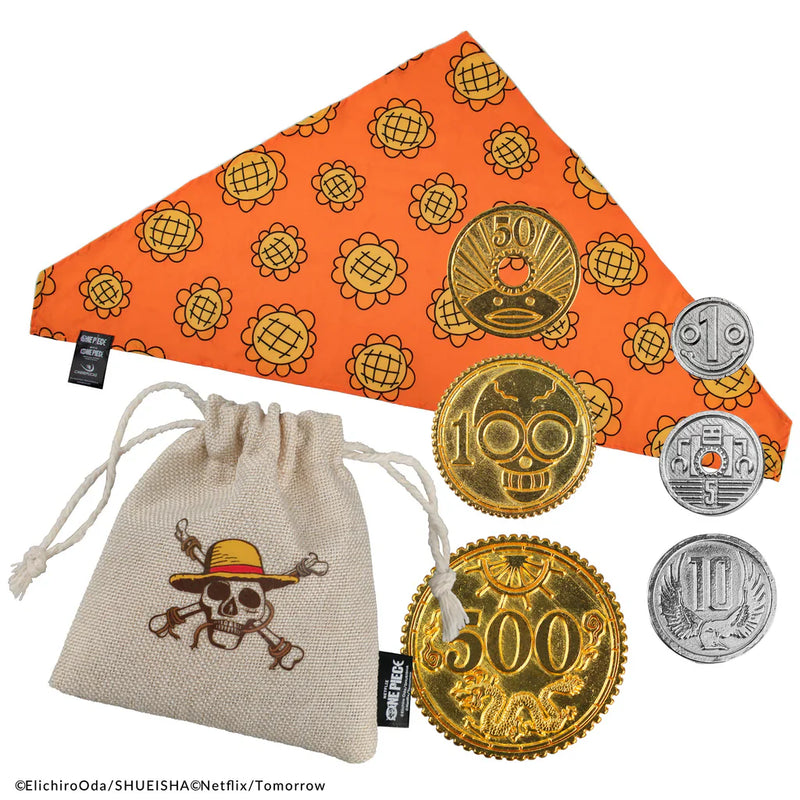 One Piece Nami Bandana and Berry Coin Set, product detail