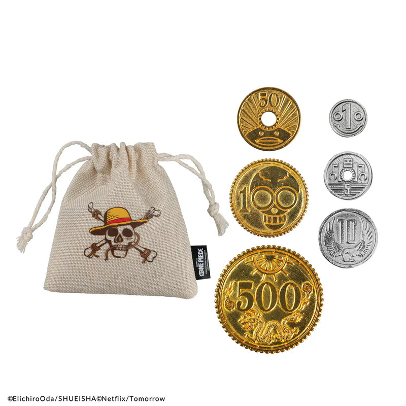 One Piece Nami Bandana and Berry Coin Set, size reference