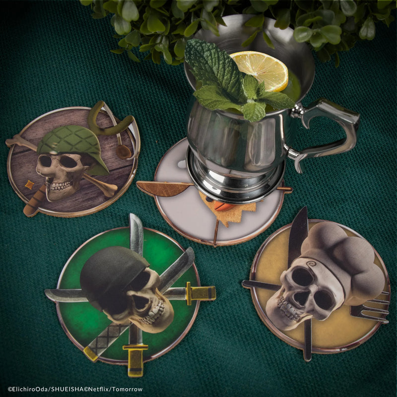 One Piece Characters Coaster Set Series 2, alternate view