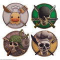 One Piece Characters Coaster Set Series 2, side angle