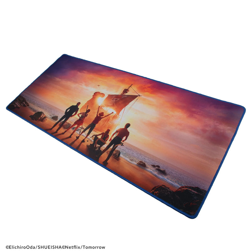 One Piece Desk Mat, side angle