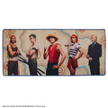 One Piece Straw Hat Crew Desk Mat, rear view