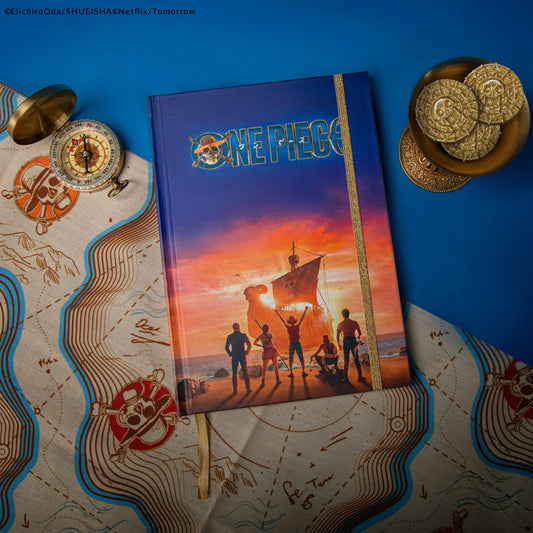 One Piece Sunset Sail Notebook, alternate view