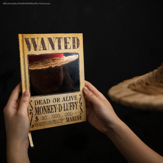 One Piece Wanted Mirror Notebook, alternate view