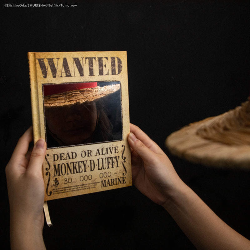 One Piece Wanted Mirror Notebook, alternate view