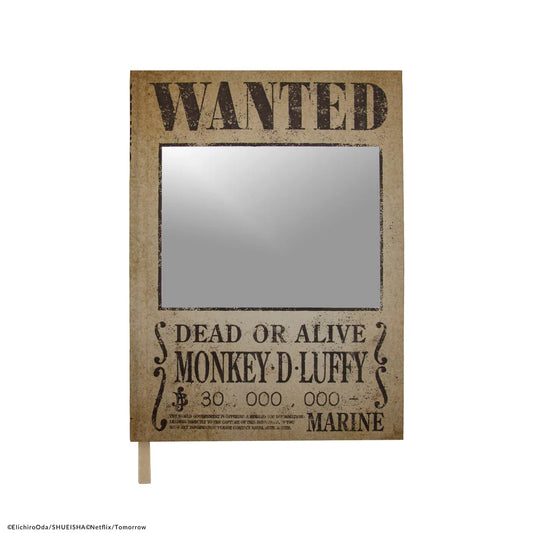 One Piece Wanted Mirror Notebook