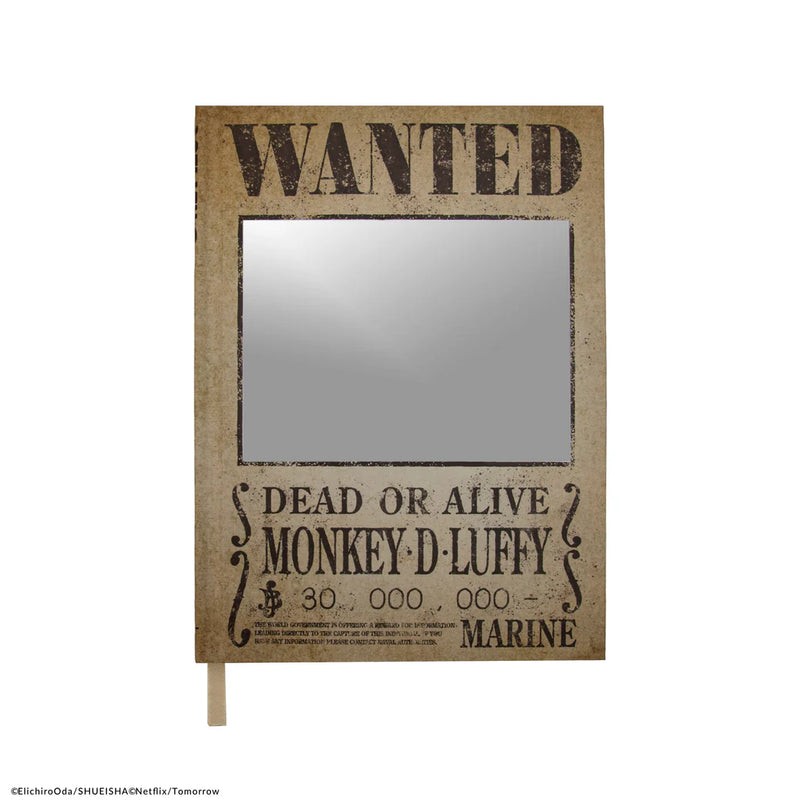 One Piece Wanted Mirror Notebook