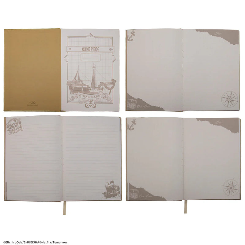 One Piece Wanted Mirror Notebook, packaging shot
