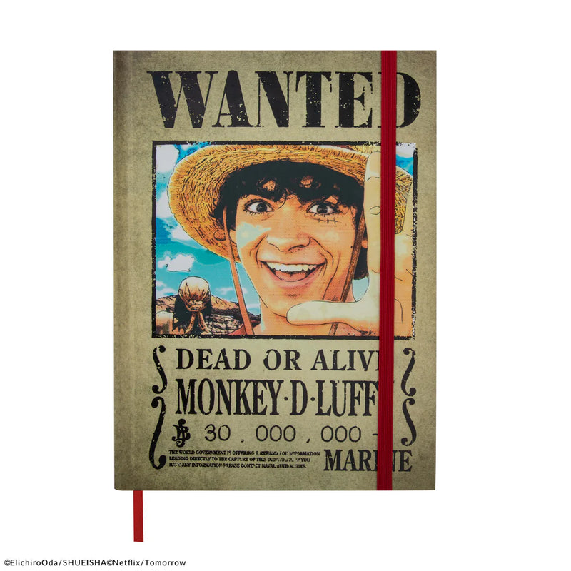 One Piece Wanted Posters Notebook