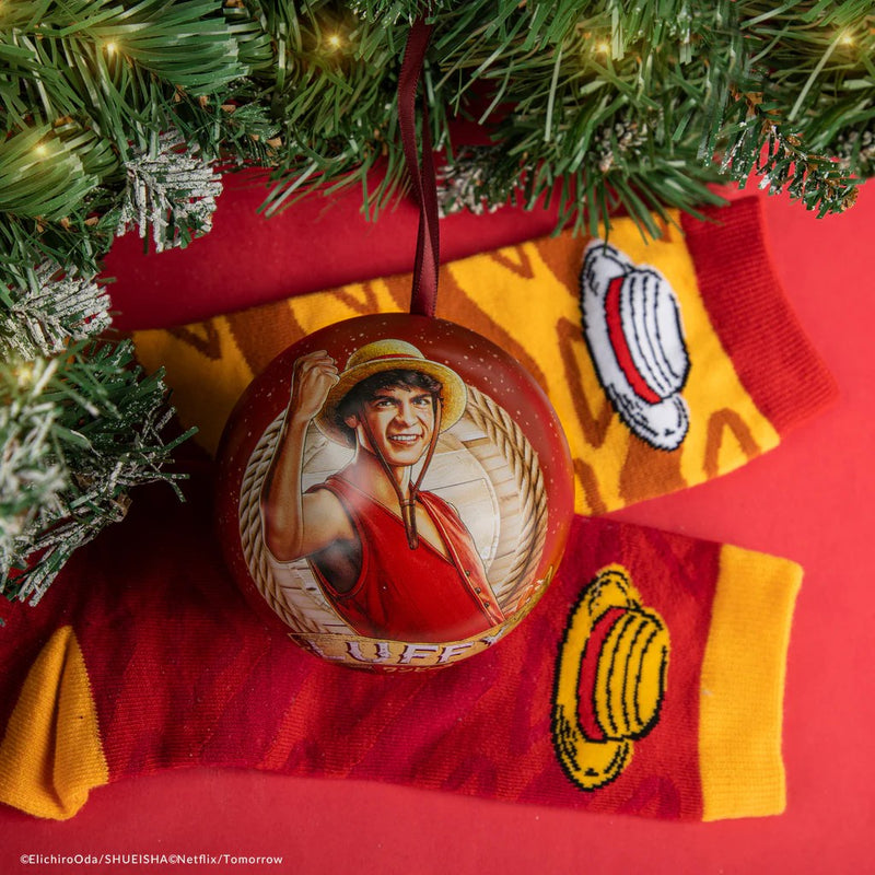 One Piece Luffy Socks Holiday Capsule, alternate view