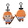 One Piece Nami Plush Keyring, side angle