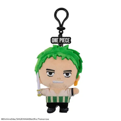 One Piece Zoro Plush Keyring, alternate view