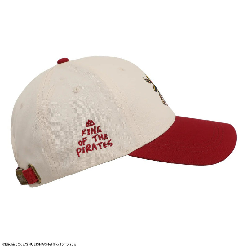 One Piece Monkey D. Luffy Baseball Cap, close-up detail