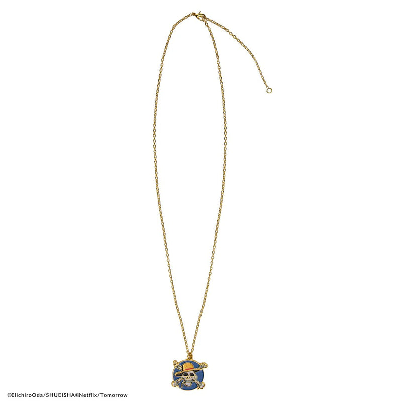 One Piece Luffy Necklace, close-up detail