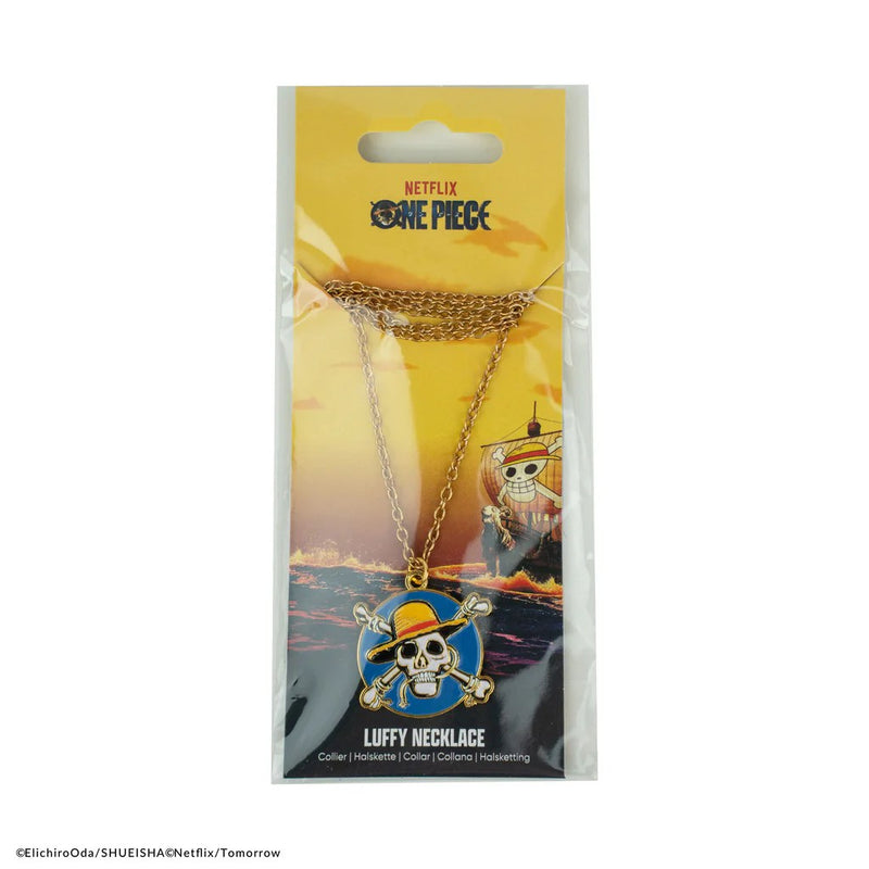 One Piece Luffy Necklace, rear view