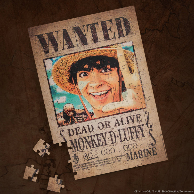 One Piece Wanted Luffy Magnetic Puzzle, alternate view