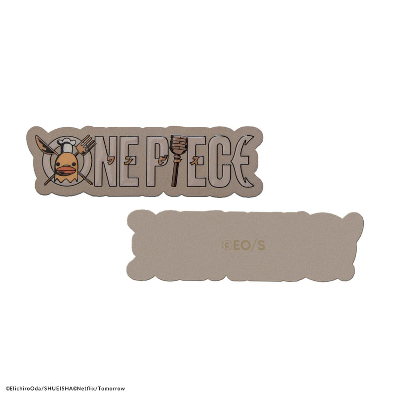 One Piece Title Sequence Magnet Set of 8, rear view