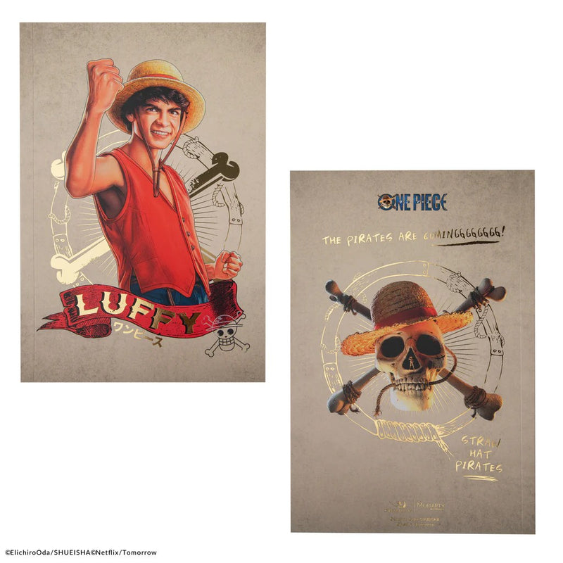 One Piece Luffy Notebook, side angle
