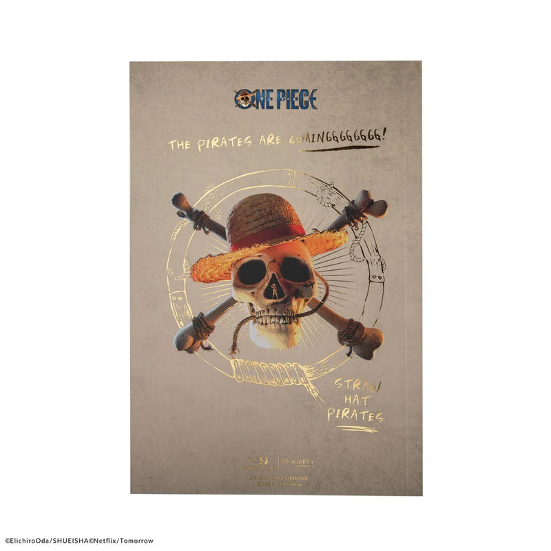 One Piece Luffy Notebook, close-up detail