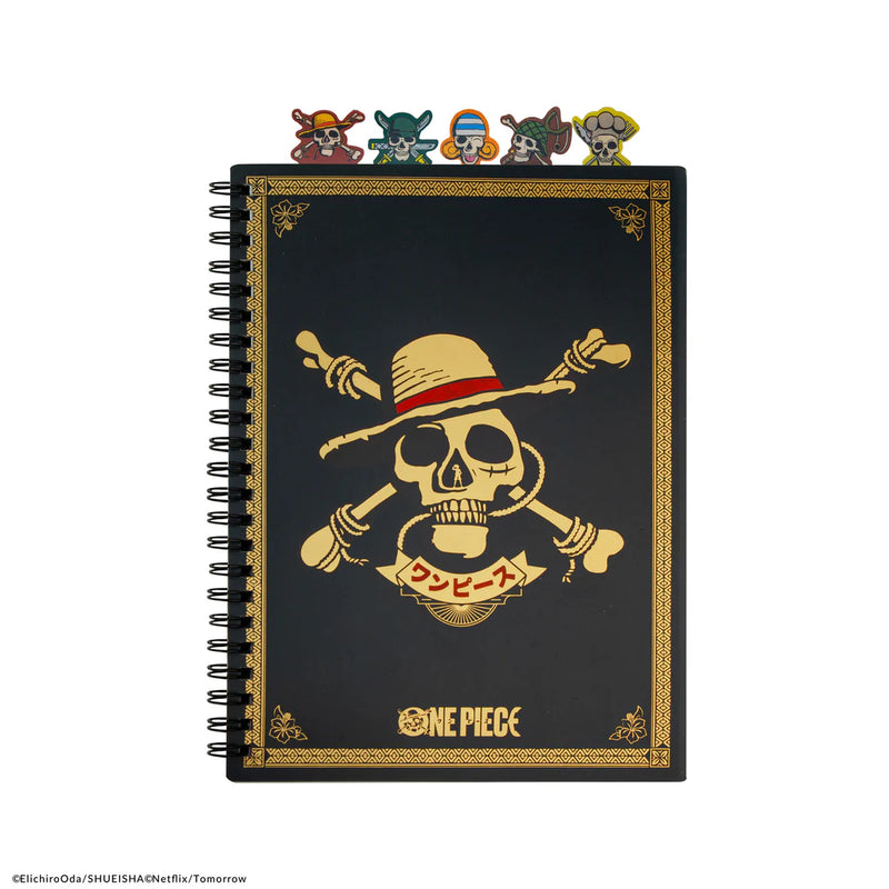 One Piece Straw Hat Pirates Tabbed Notebook