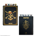 One Piece Straw Hat Pirates Tabbed Notebook, side angle