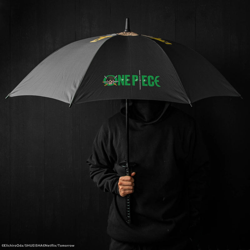 One Piece Roronoa Zoro Black Sword Umbrella, alternate view