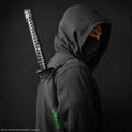 One Piece Roronoa Zoro Black Sword Umbrella, side angle