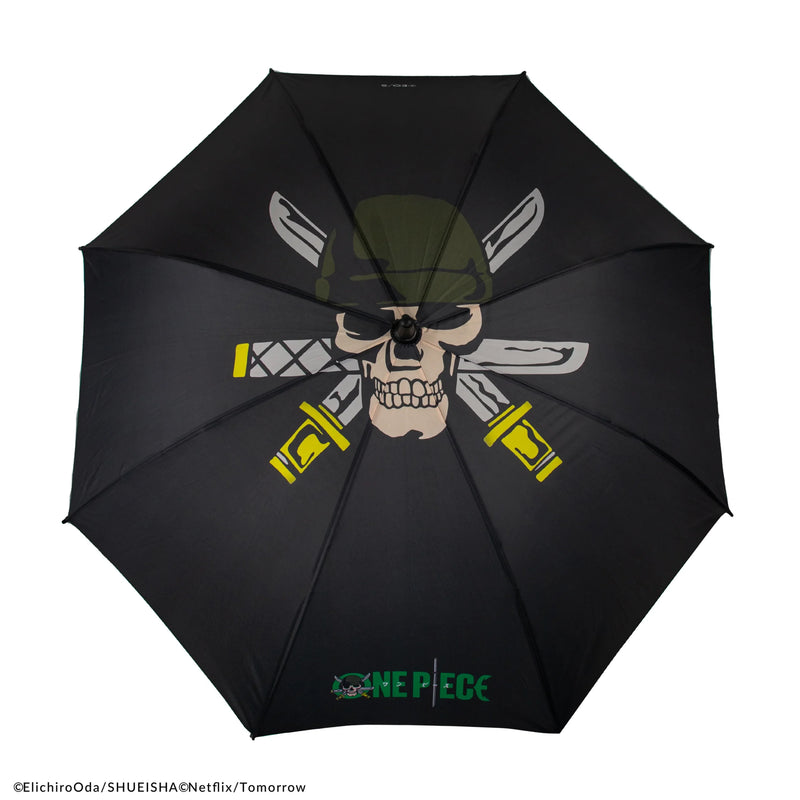 One Piece Roronoa Zoro Black Sword Umbrella, close-up detail