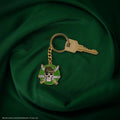 One Piece Roronoa Zoro Jolly Roger Keychain, alternate view