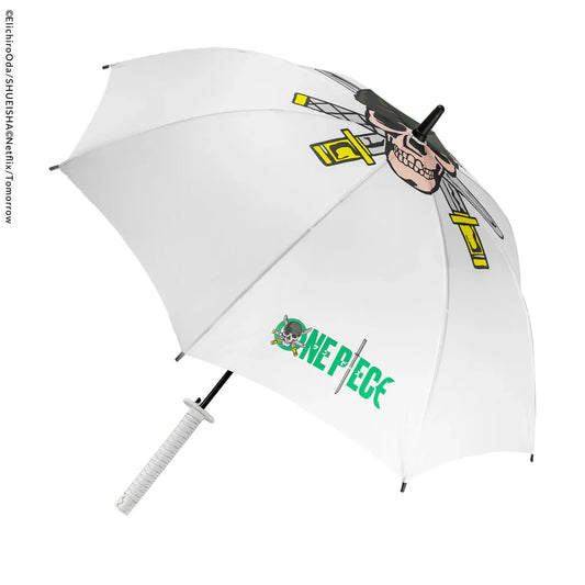 One Piece Roronoa Zoro White Sword Umbrella