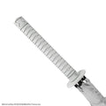 One Piece Roronoa Zoro White Sword Umbrella, in display