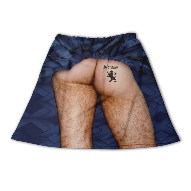 Scotland Kit (Exposed Behind) Scotland WC26 - Novelty Kilt, close-up detail