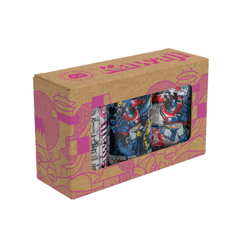 Transformers  Optimus Primeberry - Strawberry  Flavour Soda Can 330ml Standard