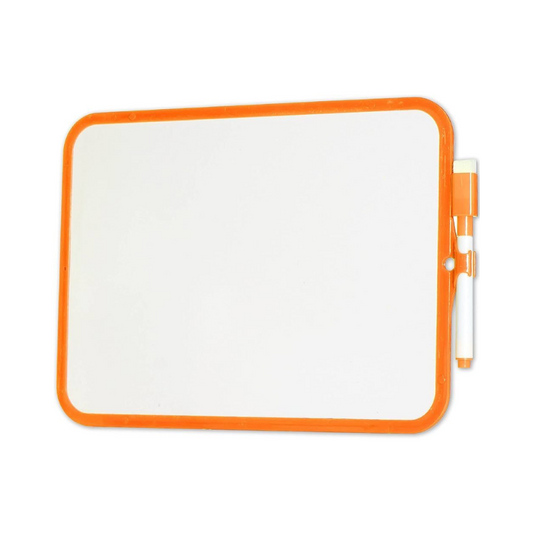 Orange Dry-Erase Whiteboard With Marker & Rubber collectible from PoundFun