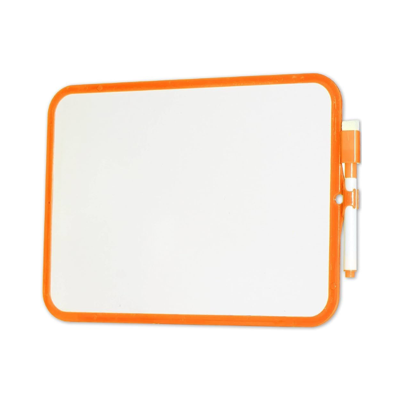 Orange Dry-Erase Whiteboard With Marker & Rubber collectible from PoundFun